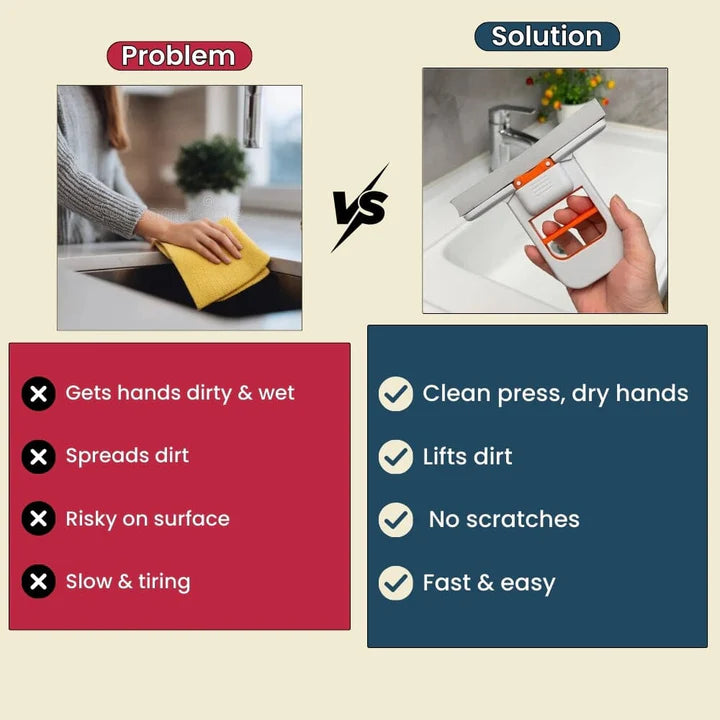 Magic Mini Fold Mop - Clean in 5 Seconds
