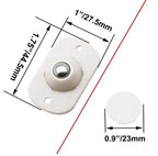 4 Piece Self Adhesive 360 Degree Mini Swivel Casters Wheels.